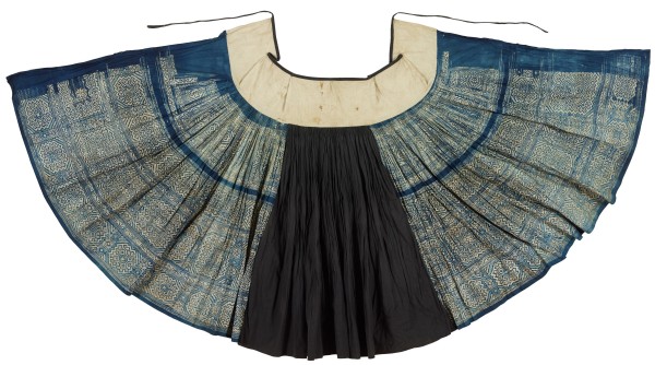 民族服饰- 苗族- 贵州黔西定新苗族蜡染百褶裙